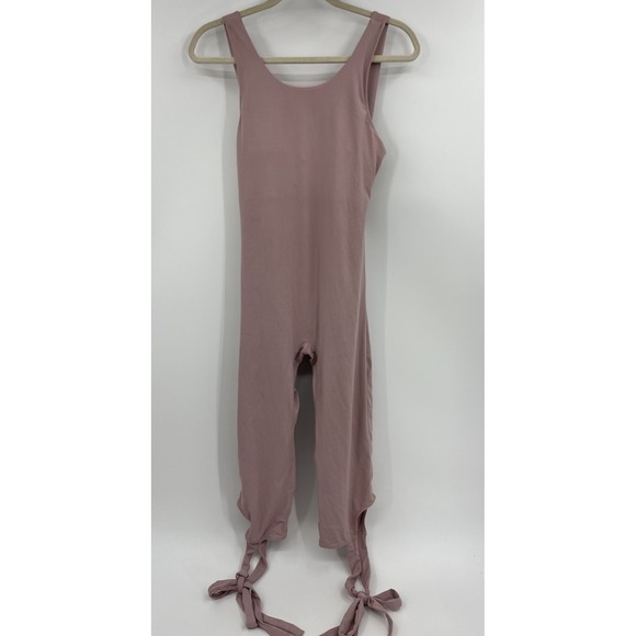 Namastetics Pants - Namastetics Yoga Ballet Jumpsuit One Piece Size Small Pink Padded Bra